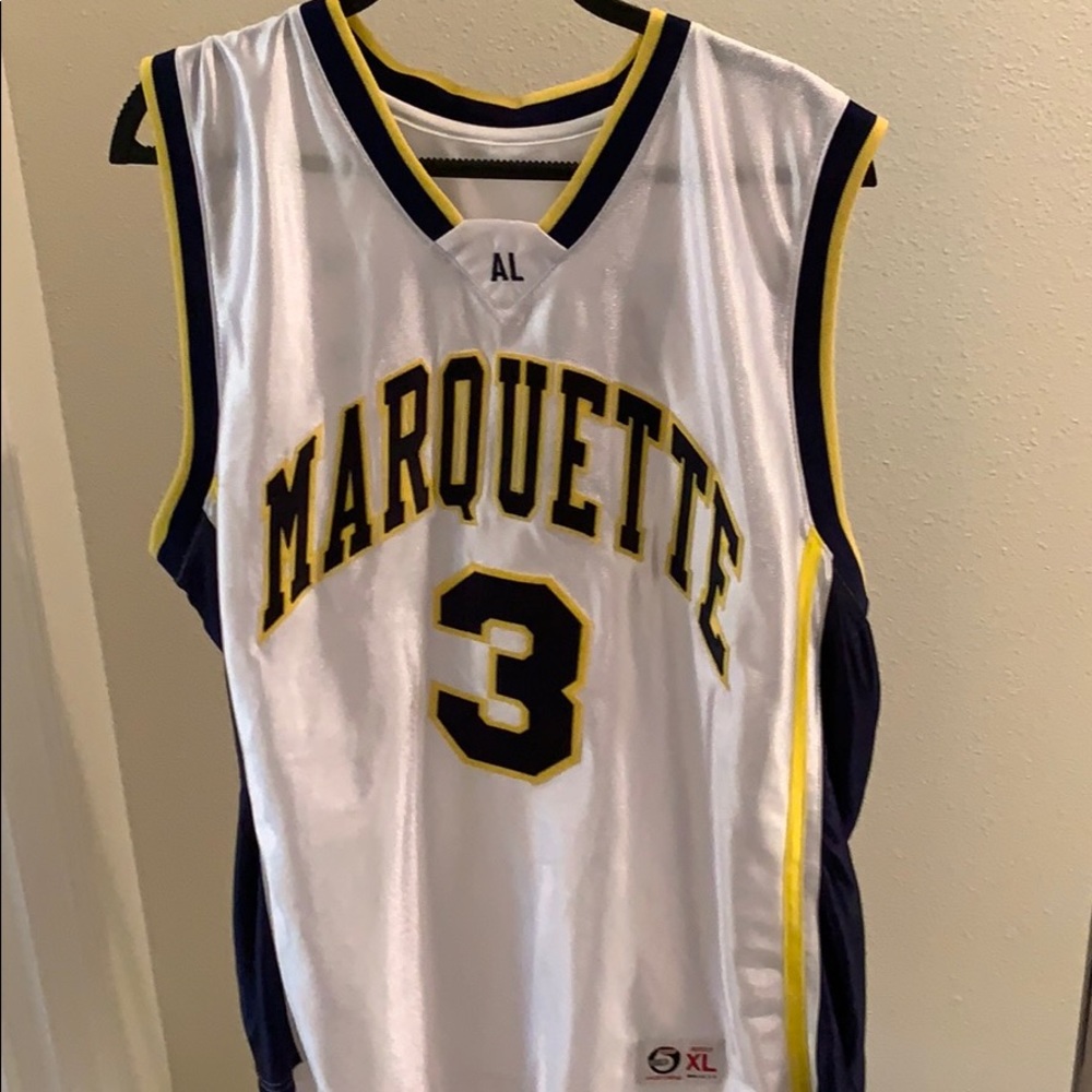 Dwayne Wade Marquette Jersey